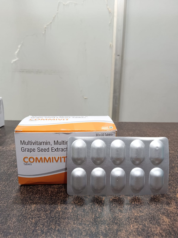 Multivitamin, Multimineral & Grape Seed Extract Tablets